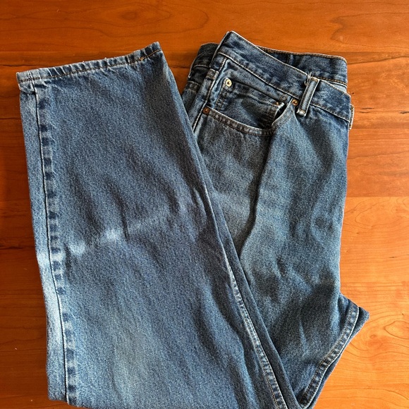Men's Levi’s Blue Jeans Size 36W/30L Great Condition - Picture 4 of 4